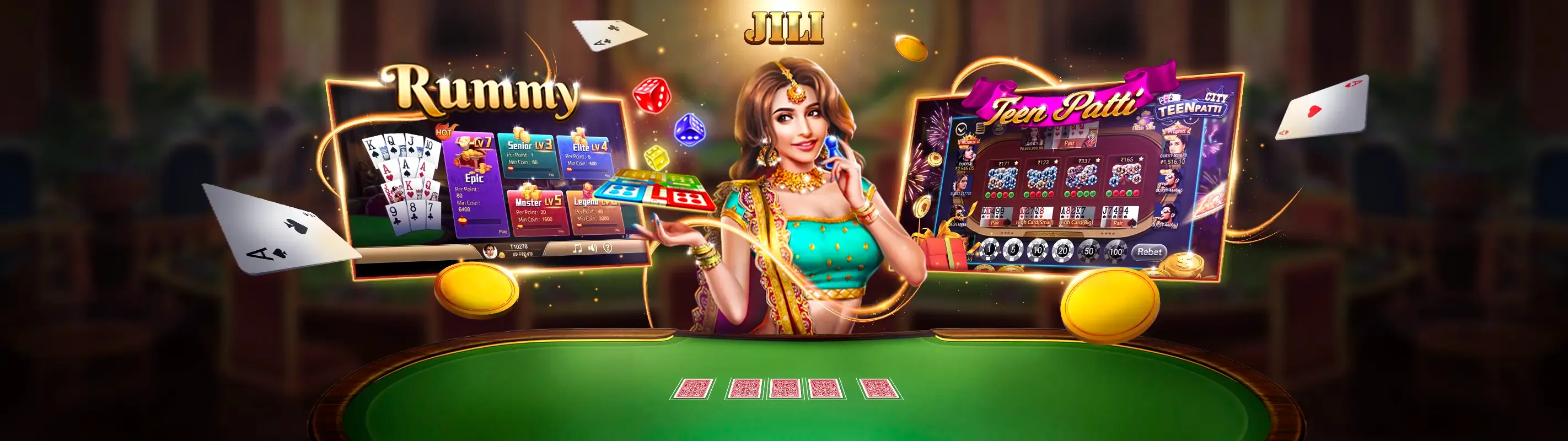 Bàn chơi casino trực tuyến sang trọng tại Q99